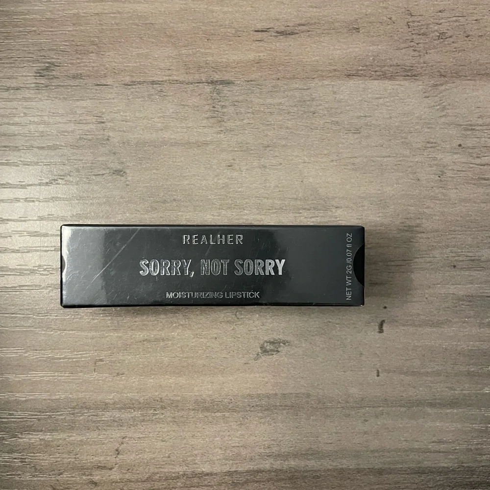 RealHer: “Sorry Not Sorry” Lipstick